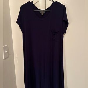 Navy blue dress